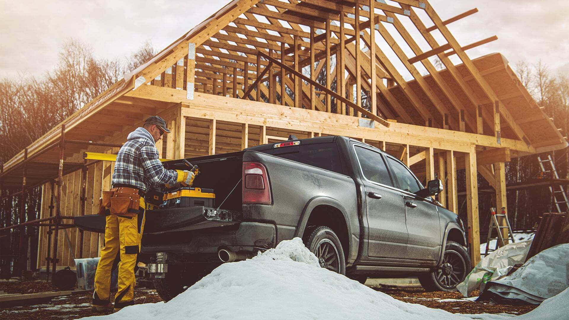 homeowner residential framing house