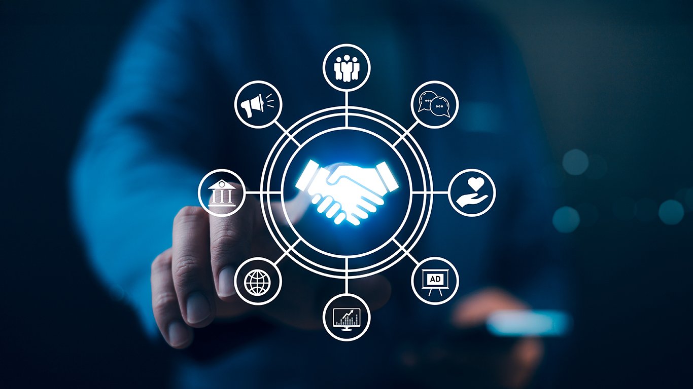 partnership with digital icons